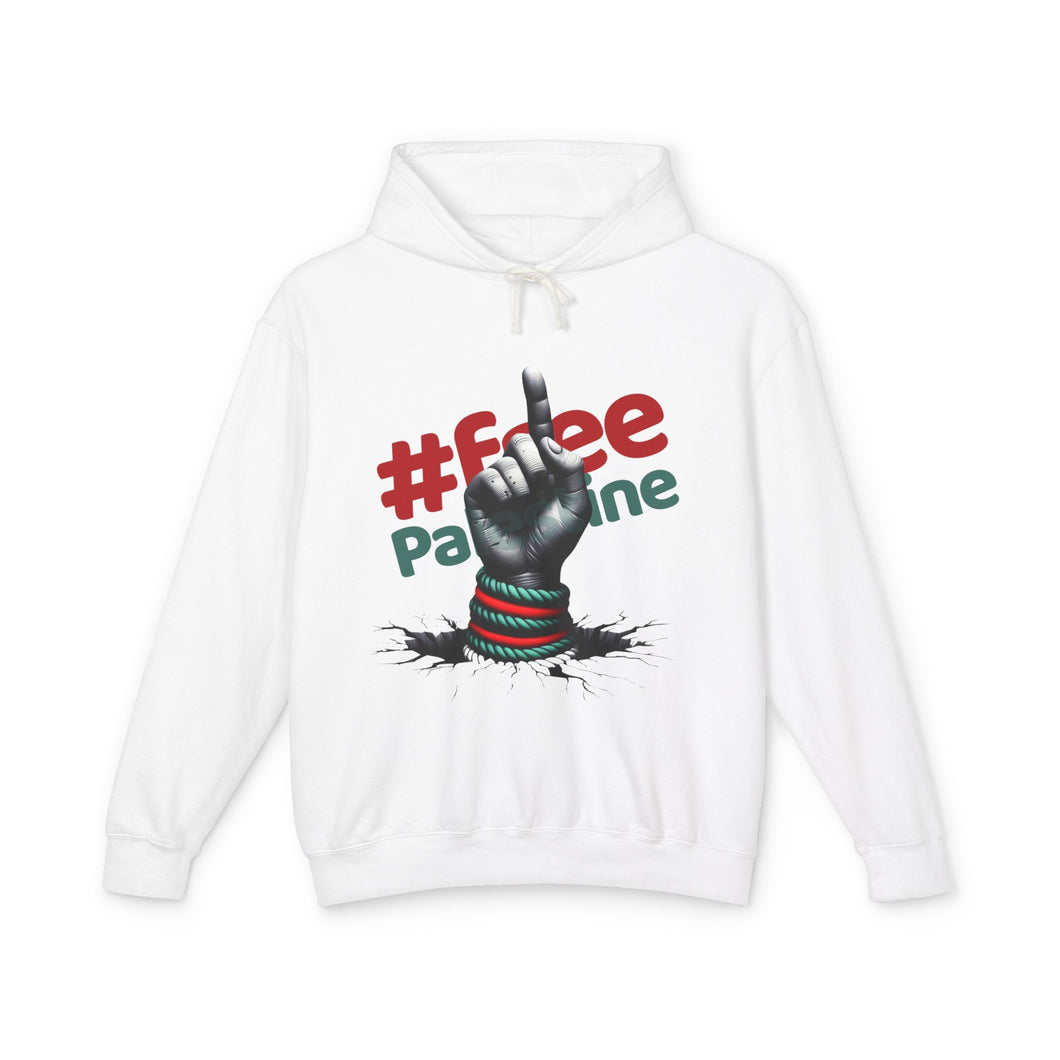 #Free Palestine - Unisex Lightweight Cotton Hoodies