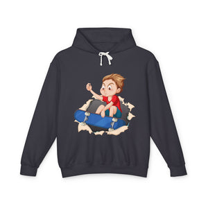 Cute Skater Boy - Unisex Lightweight Cotton Hoodies