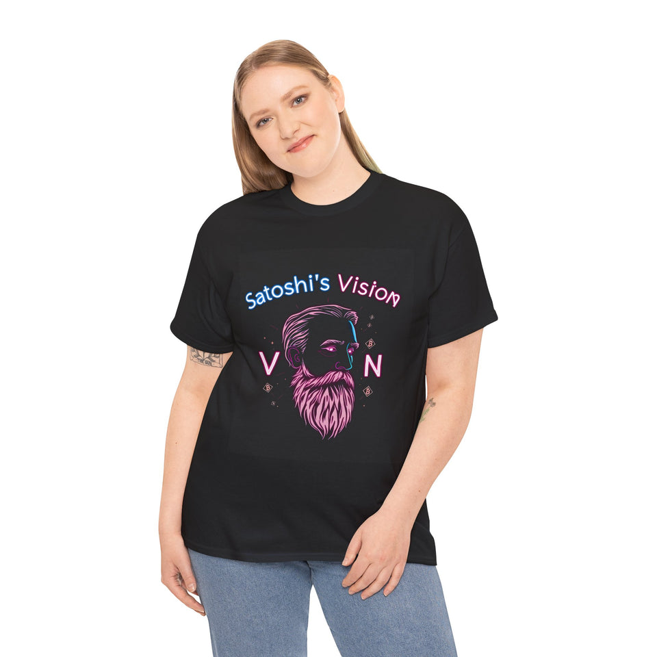 Satoshi's Vision - Unisex Heavy Cotton Tee