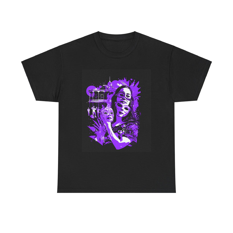 Mask Girl - Women's Heavy Cotton Tee