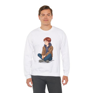 Sad Young Man - Unisex Heavy Blend™ Crewneck Sweatshirt