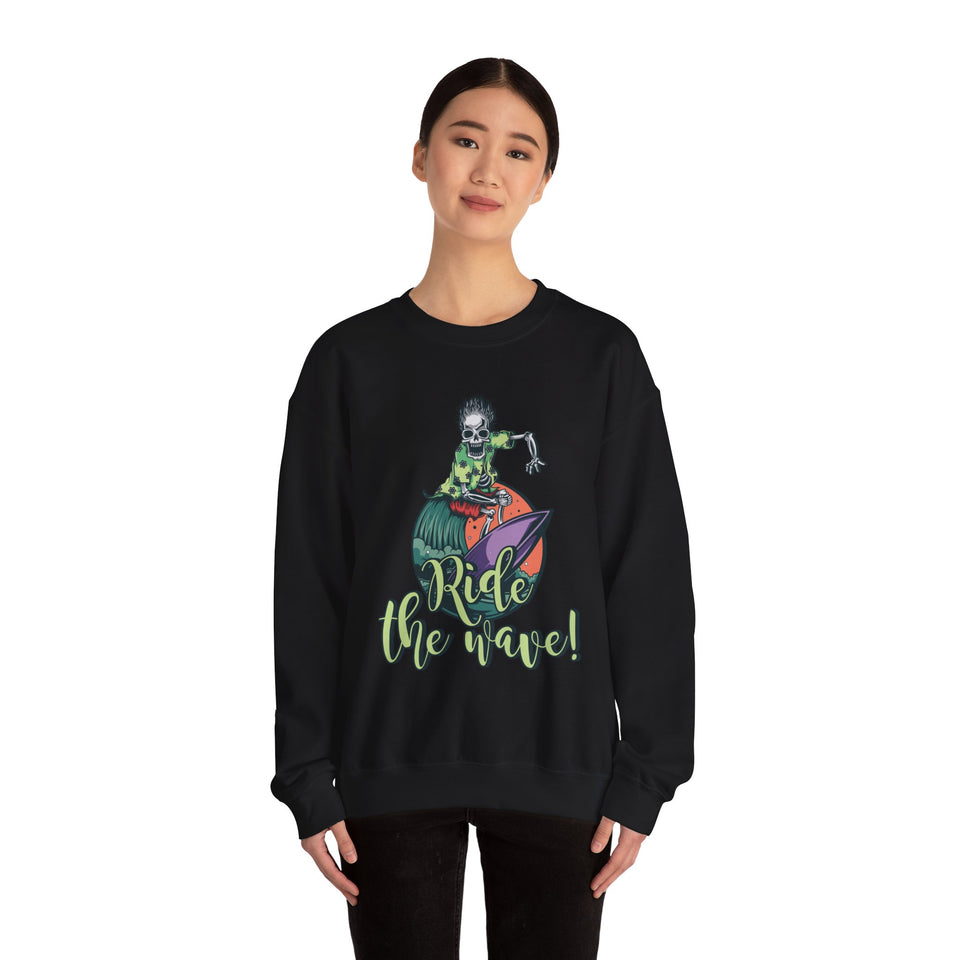 Ride The Wave! - Unisex Heavy Blend™ Crewneck Sweatshirt