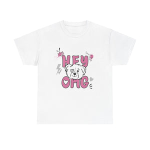 Hey Omg - Women's Heavy Cotton Tee