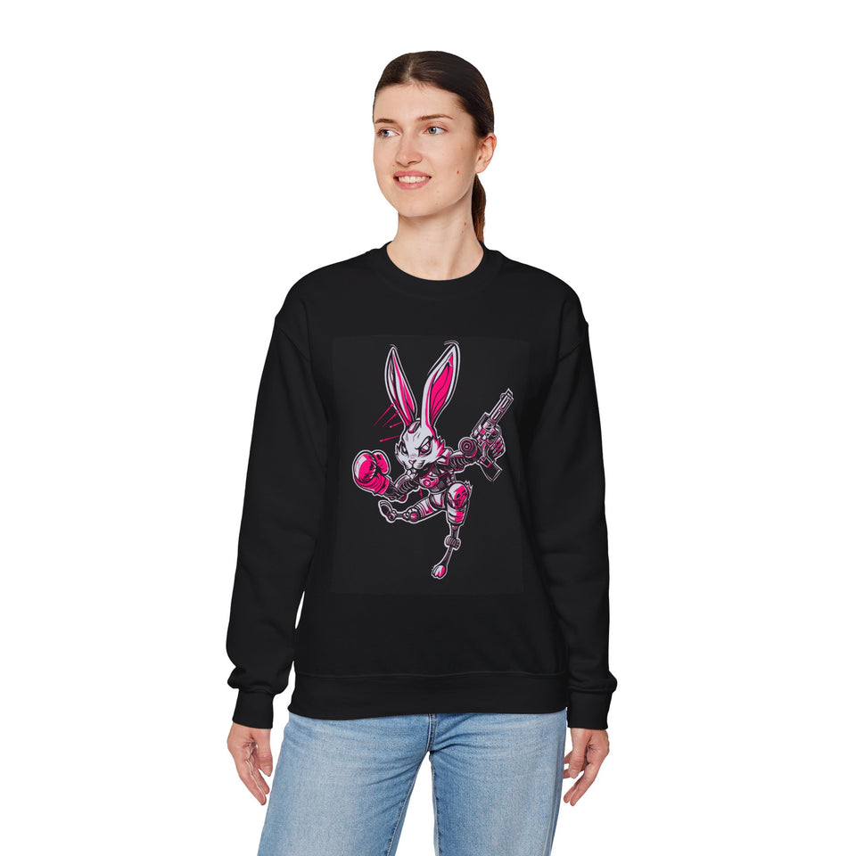 Gangster Bunny - Women's Heavy Blend™ Crewneck Sweatshirt