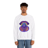 Rainbow Monkey Friendly Club - Unisex Heavy Blend™ Crewneck Sweatshirt