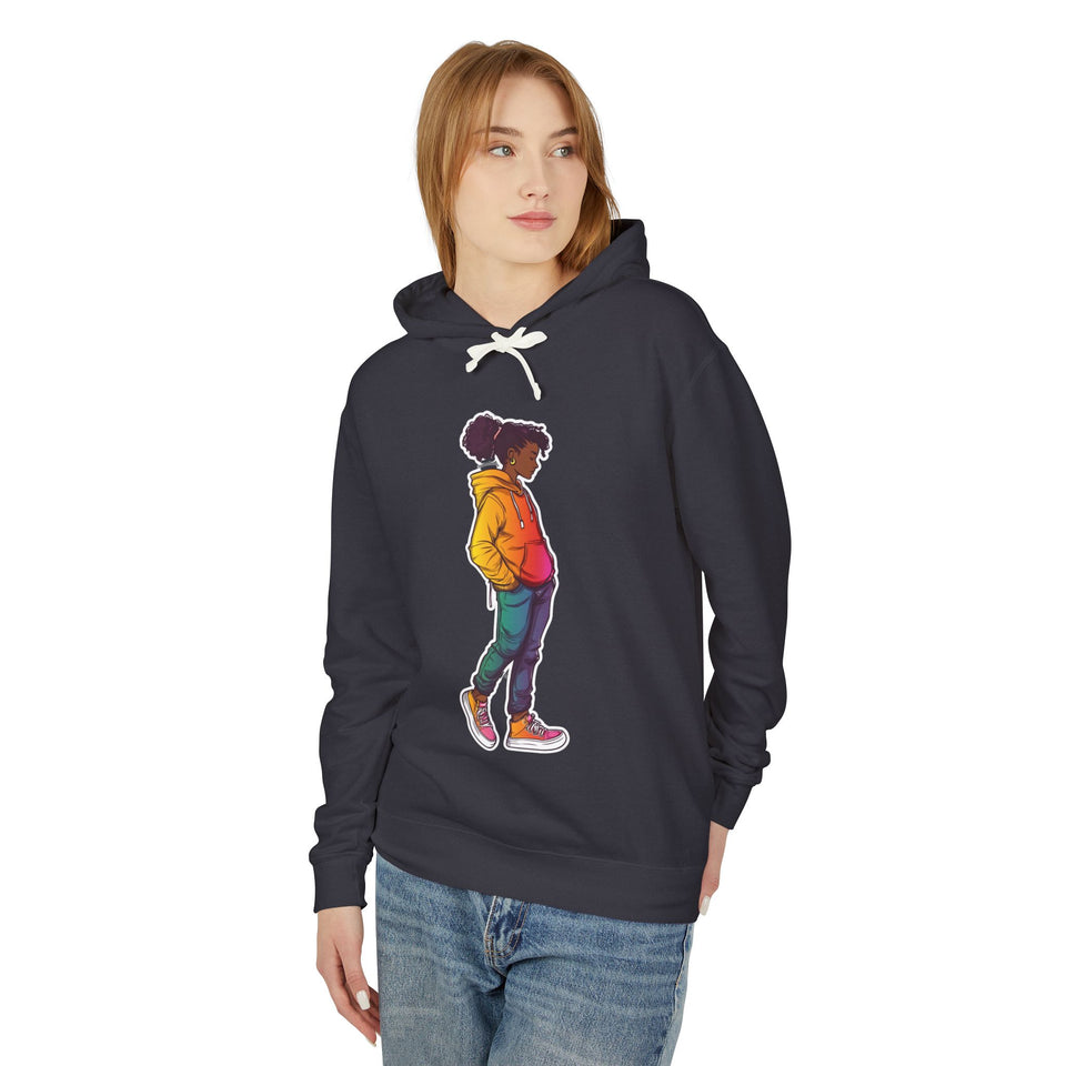 Black Girl Magic - Women's Lightweight Cotton Hoodies