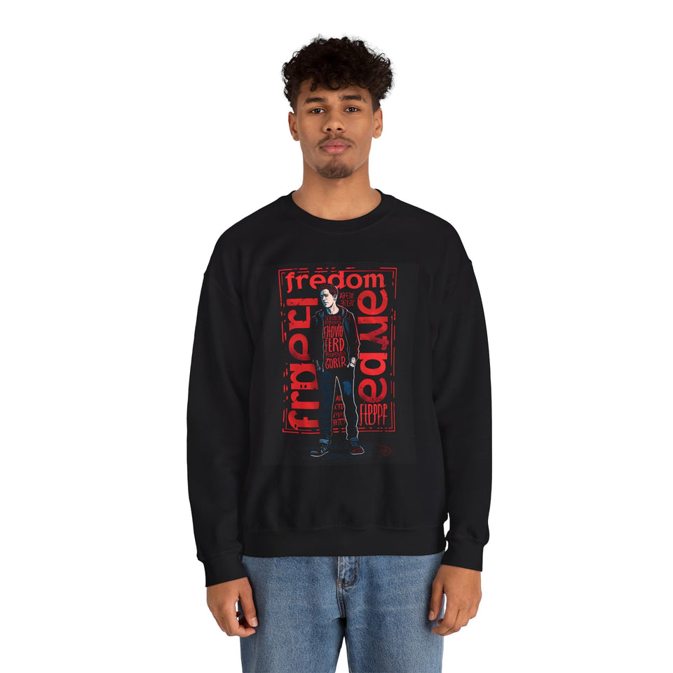 Freedom - Men's Heavy Blend™ Crewneck Sweatshirt