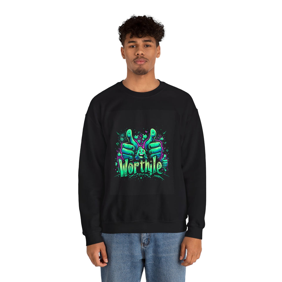 Worthile - Unisex Heavy Blend™ Crewneck Sweatshirt