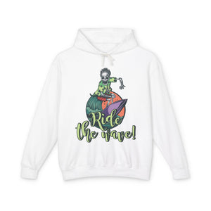 Ride The Wave! - Unisex Lightweight Cotton Hoodies