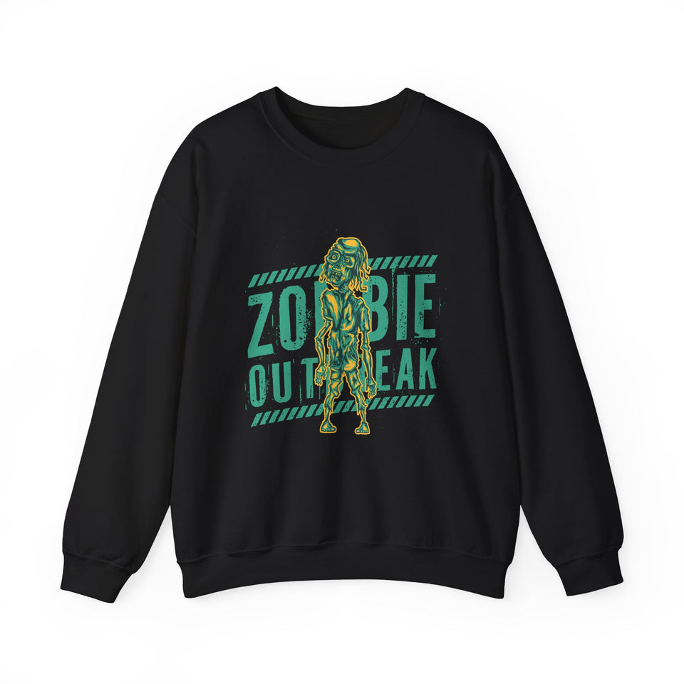 Zombie Outbreak - Unisex Heavy Blend™ Crewneck Sweatshirt