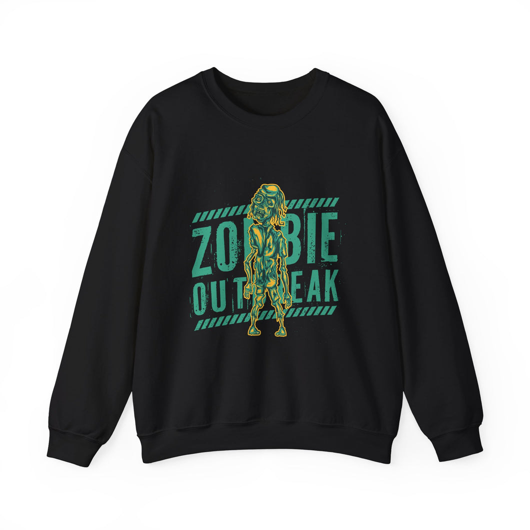 Zombie Outbreak - Unisex Heavy Blend™ Crewneck Sweatshirt