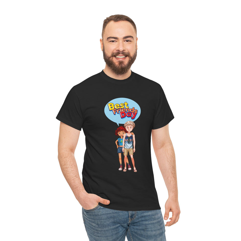 Best Friends Day - Unisex  Heavy Cotton Tee